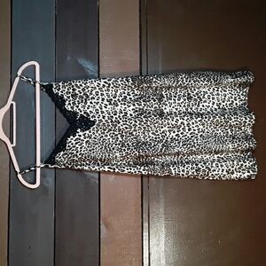 George Small 4-6 Cheetah With Black Lace Sexy lingerie